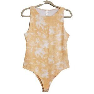 Glam Mango Halter Bodysuit size L NWT